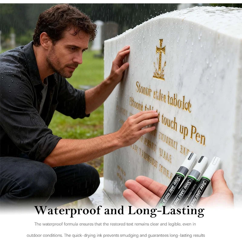 Tombstone Restoration Marker Pen