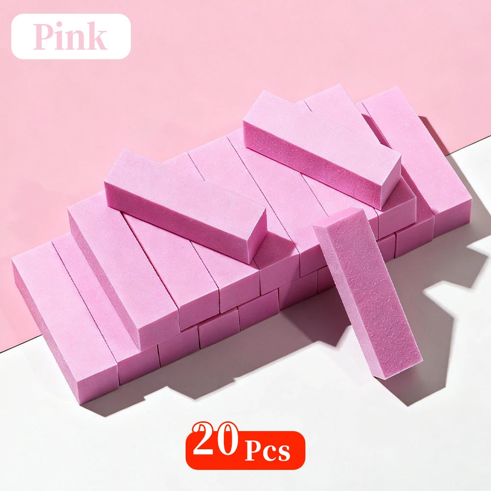 4-Way Nail Buffer Block – Manicure & Pedicure Nail File