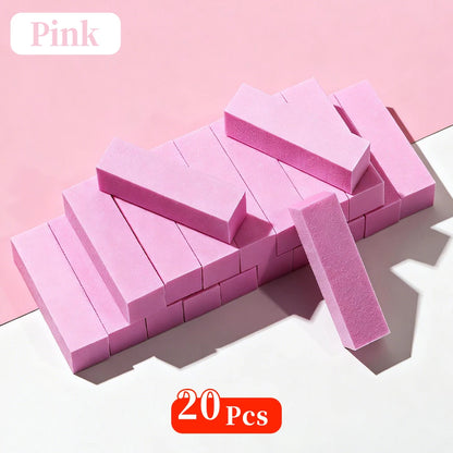 4-Way Nail Buffer Block – Manicure & Pedicure Nail File