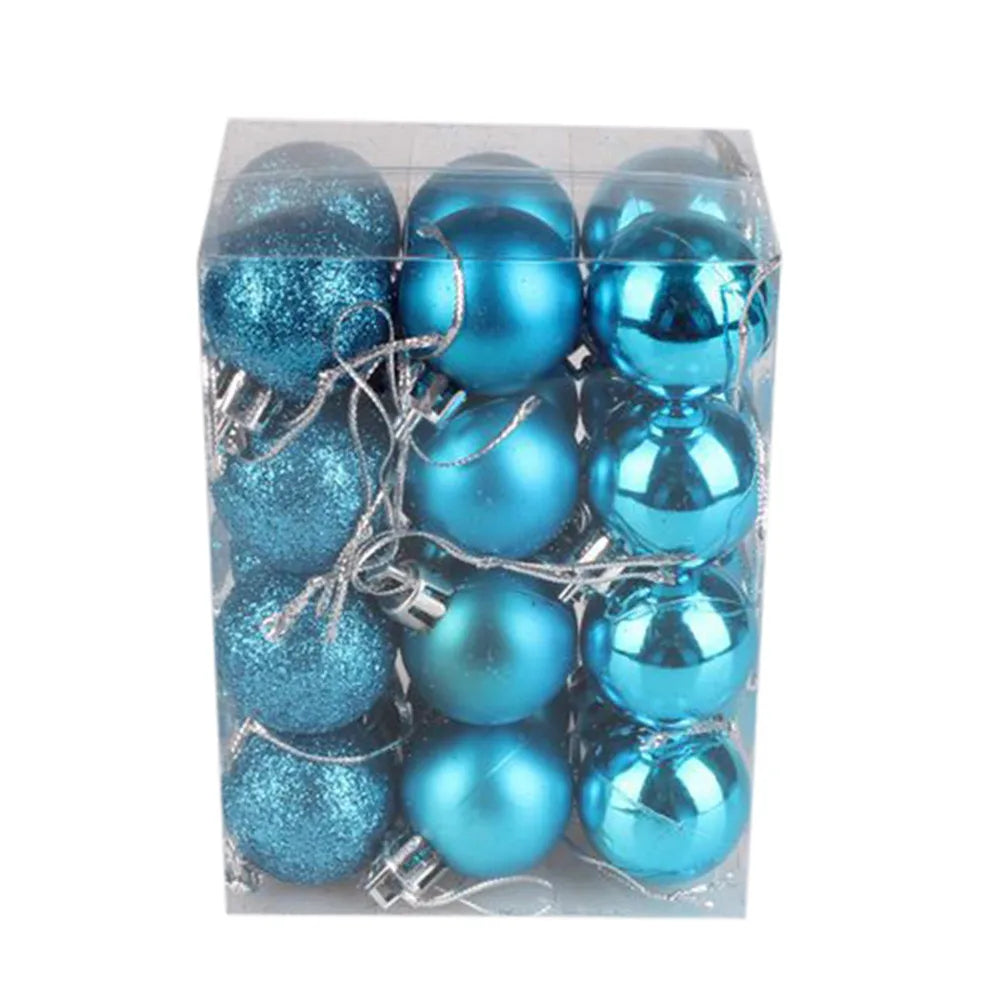 24-Piece Mini Christmas Bauble Set