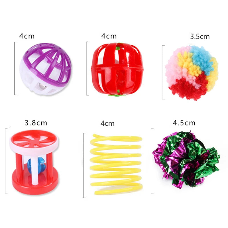Cat Tunnel & Interactive Toy Set