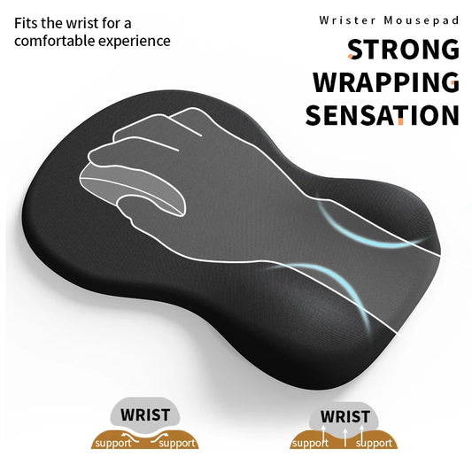 Ergonomic Mouse Pad with Wrist Rest Support