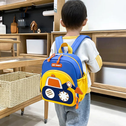 Kids Construction Truck School Backpack