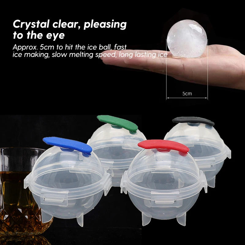 Round Ice Ball Mold Set