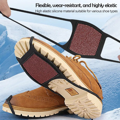 Silicone Anti-Slip Ice Grippers for Shoes