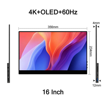 16-Inch 4K AMOLED Touchscreen Portable Monitor
