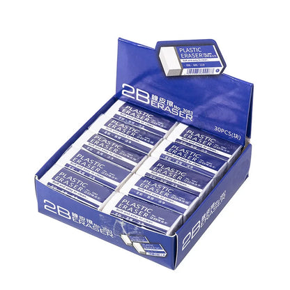 White Exam Eraser for Clean Pencil Corrections