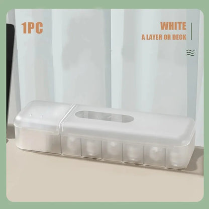 Cable Storage Box with Compartments Organizer