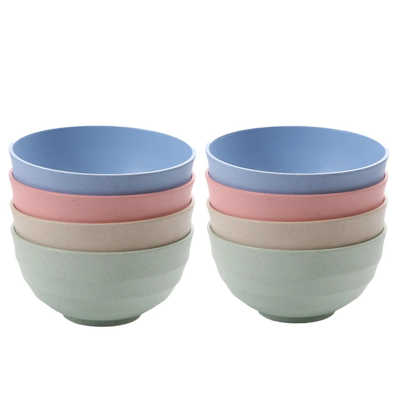 Wheat Straw Bowl Set
