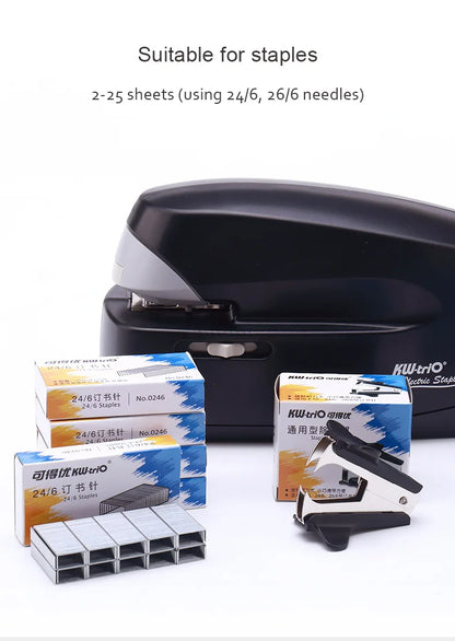 Automatic Electric Stapler for Up to 25 Sheets