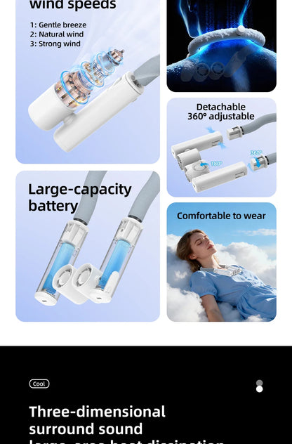 Portable Bladeless Neck Fan