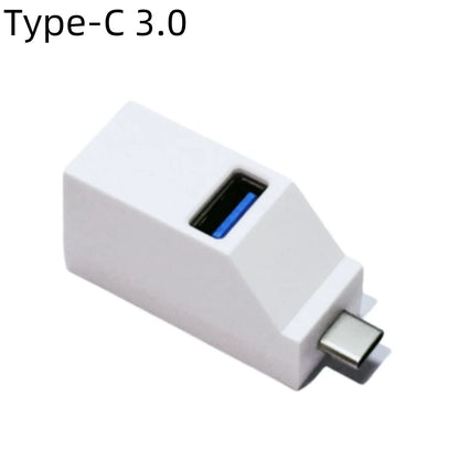 USB 3.0 Mini Hub Adapter – 3-Port Expansion