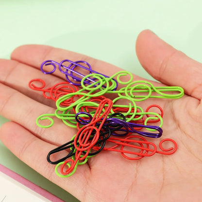 Music Note Paper Clips