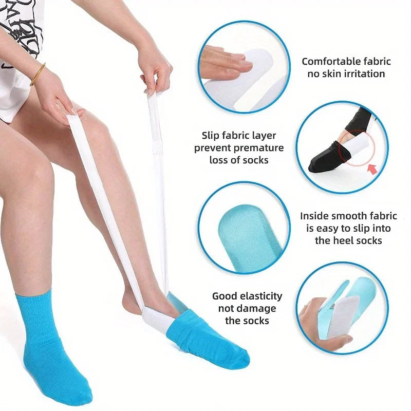 Easy-On Sock Aid & Dressing Assistance Tool