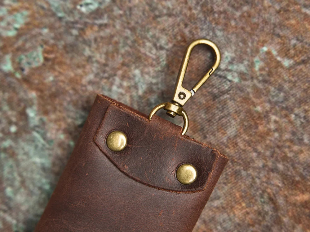 Leather Cowhide Key Case