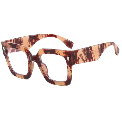 Classic Luxury Brand Designer Big Frame Square Sunglasses