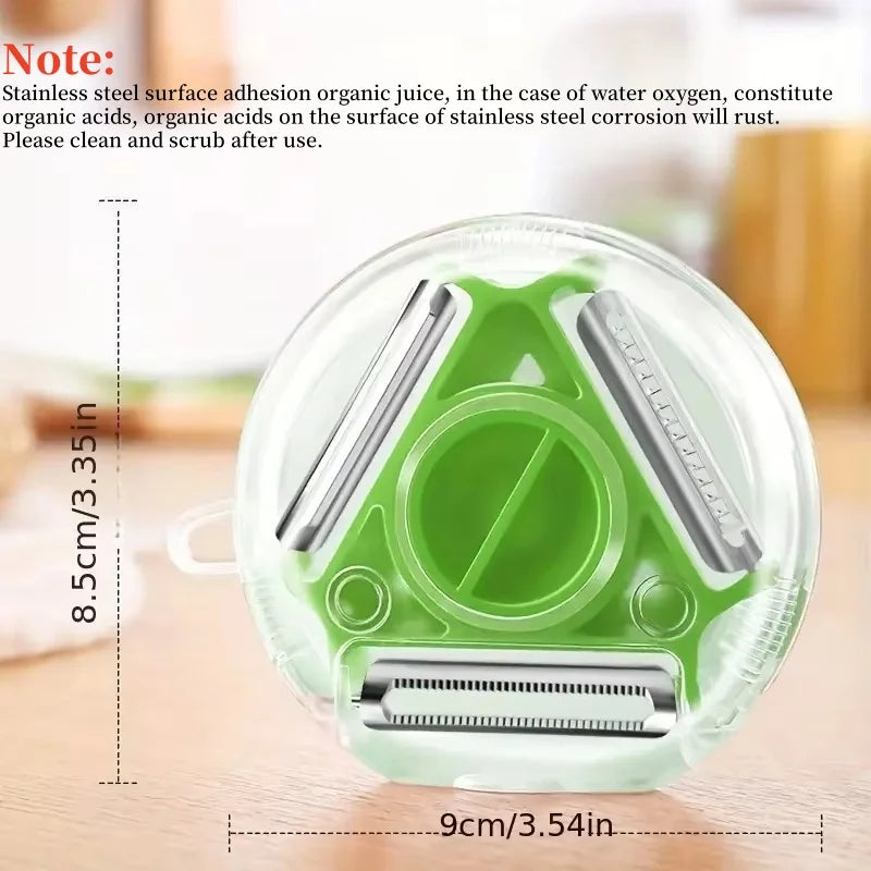 3-in-1 Multifunctional Vegetable Peeler