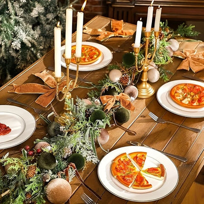 15-Piece Velvet Christmas Bauble Set
