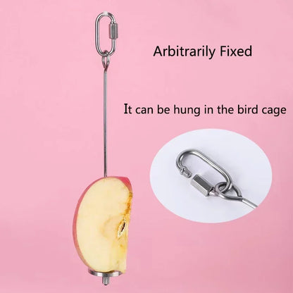 Stainless Steel Bird Fruit & Vegetable Feeder Fork