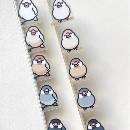 Cute Parrot Index Sticky Tabs