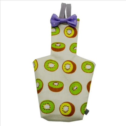 Washable Bird Flight Suit & Diaper with Bow Tie