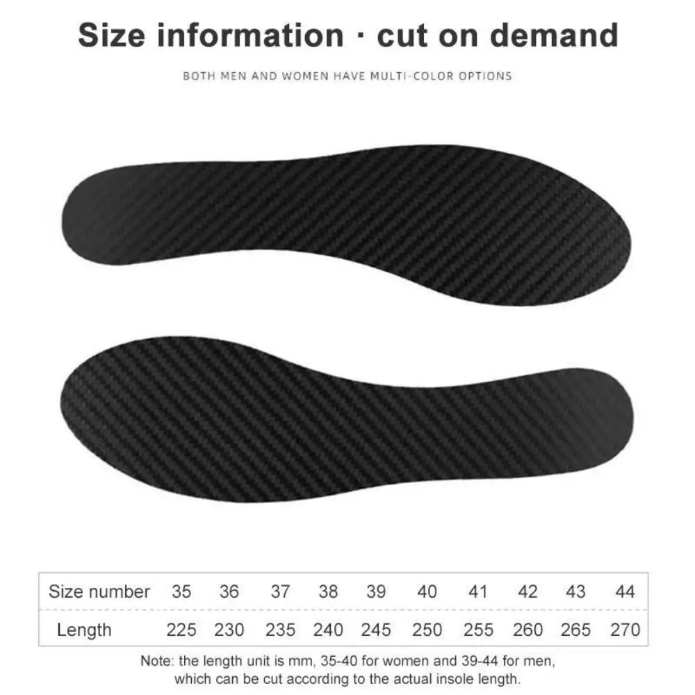 Carbon Fiber Rigid Plate Insoles
