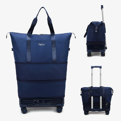 Foldable Wheeled Travel Luggage Bag