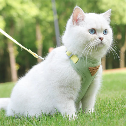 Breathable Cat Harness & Leash Set