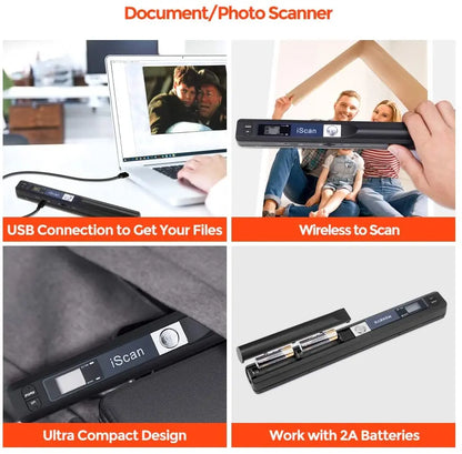 Portable Handheld Document Scanner