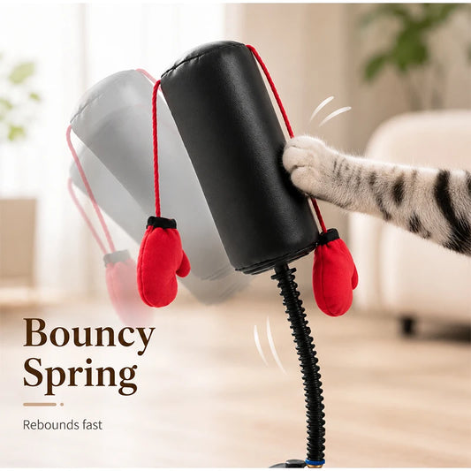Interactive Cat Boxing Toy