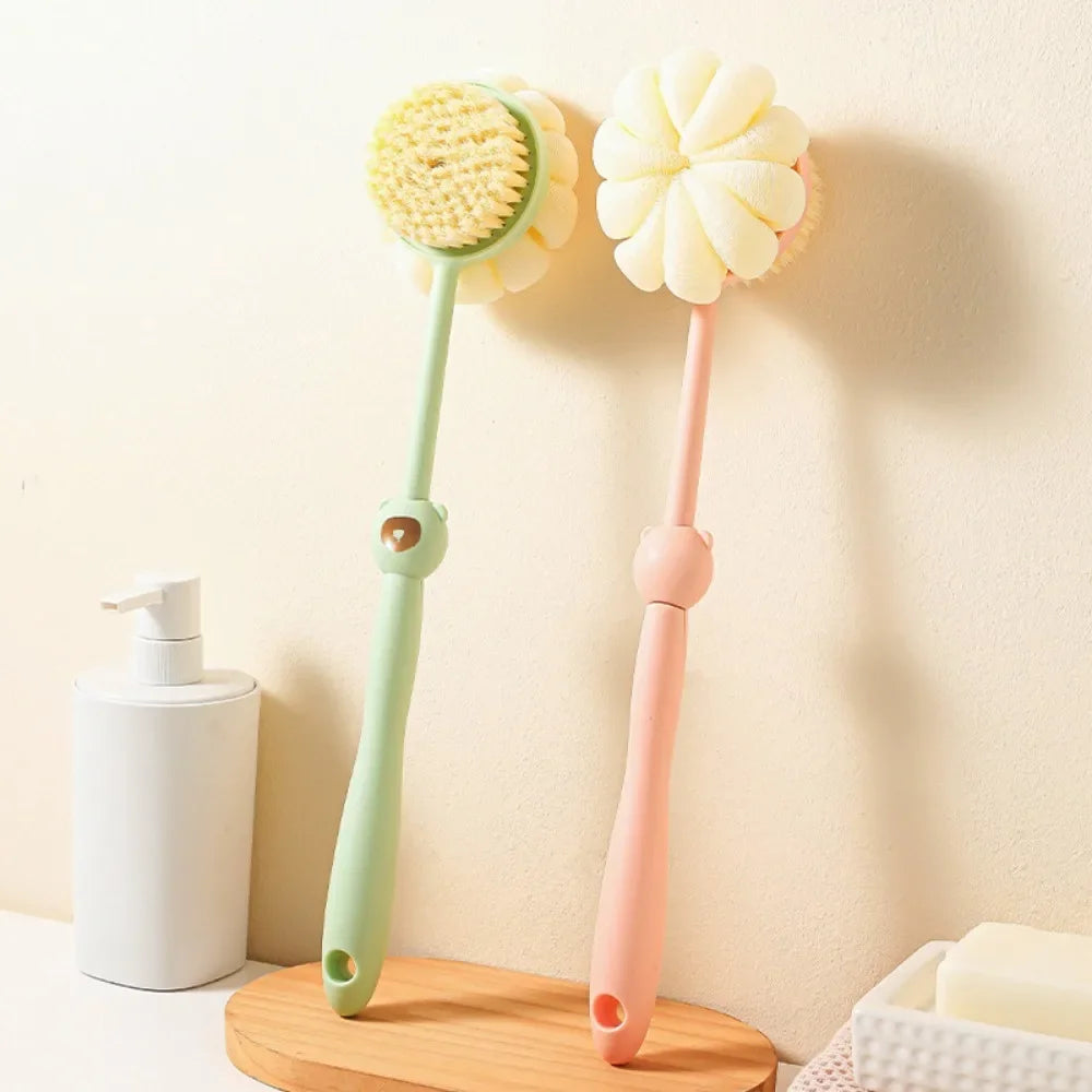 Double-Sided Bath Long Handle Brush