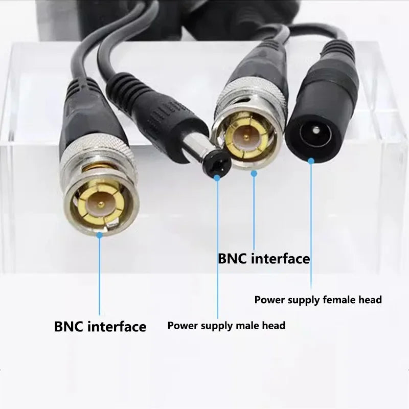 Passive CCTV Balun Connectors