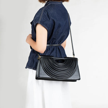 Gold Handwoven Evening Handbag