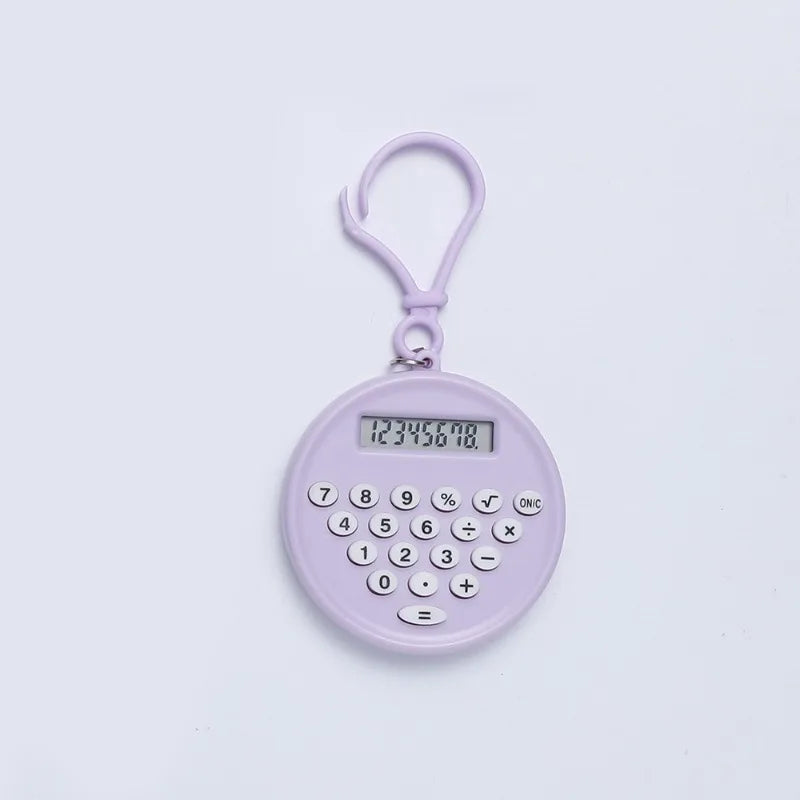 Mini Calculator Keychain