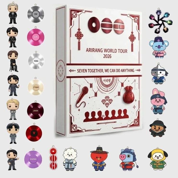 24-Day Christmas Countdown Ornament Box
