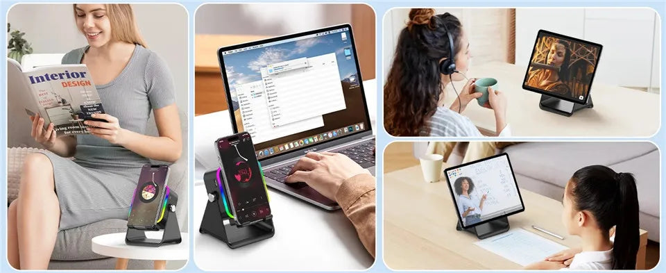Magnetic Bluetooth Speaker Phone Stand