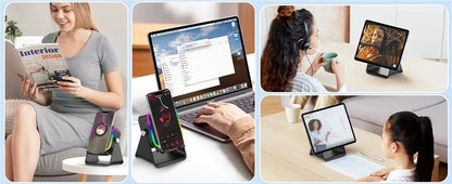 Magnetic Bluetooth Speaker Phone Stand