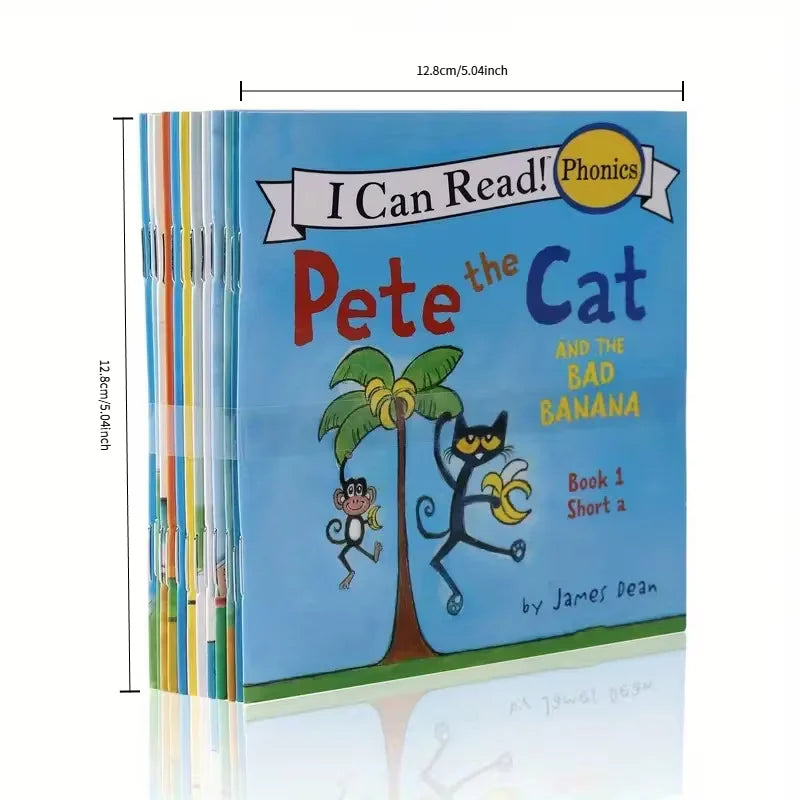 12 Books Set I Can Read English Picture Books