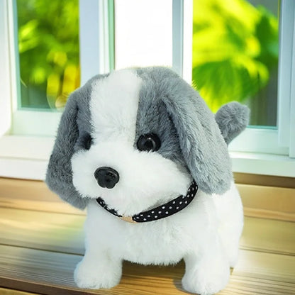 Electric Walking Barking Plush Dog Toy