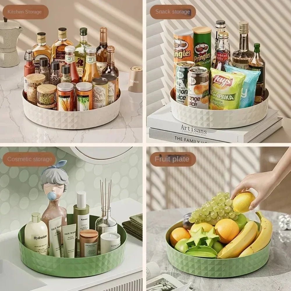 360° Rotating Kitchen Storage Organizer