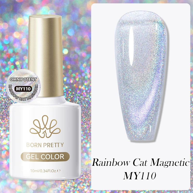 BORN PRETTY 10ml Cat Magnetic Gel Nail Polish