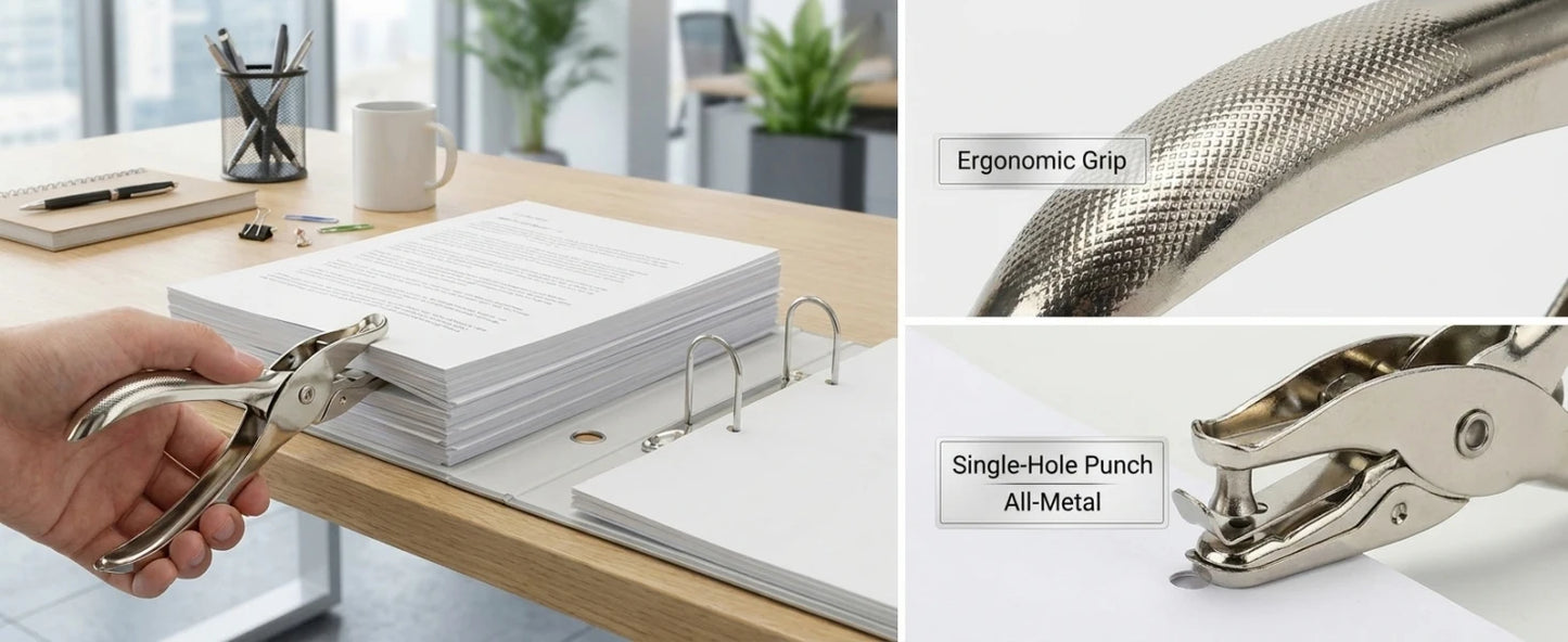 Professional Single Hole Paper Punch