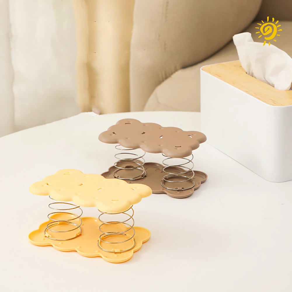 Spring-Loaded Tissue Box Holder