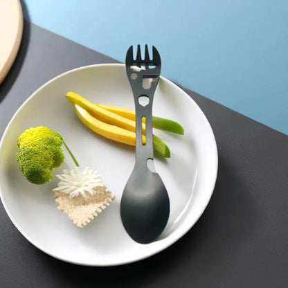 Stainless Steel Camping Spork Multi-Tool