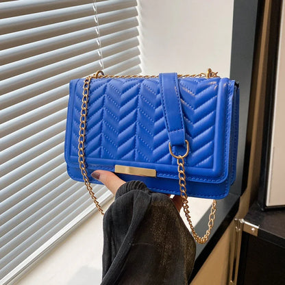 Striped Women's Shoulder Bag