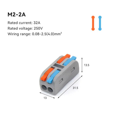 Mini Push-In Wire Connectors