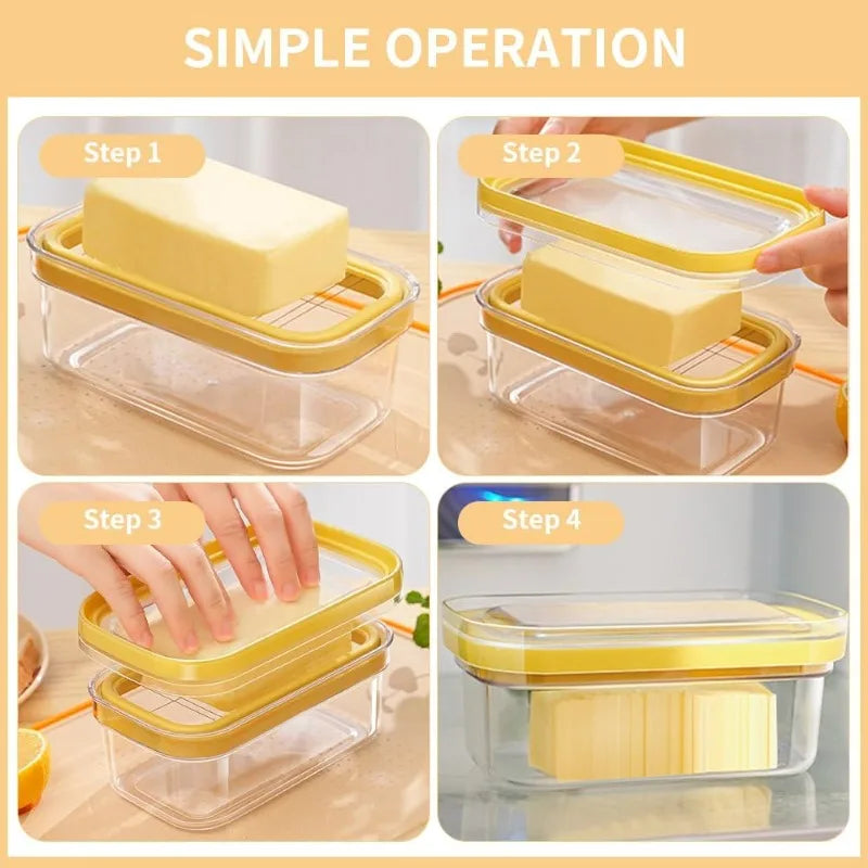 Airtight Butter Slicer & Storage Container