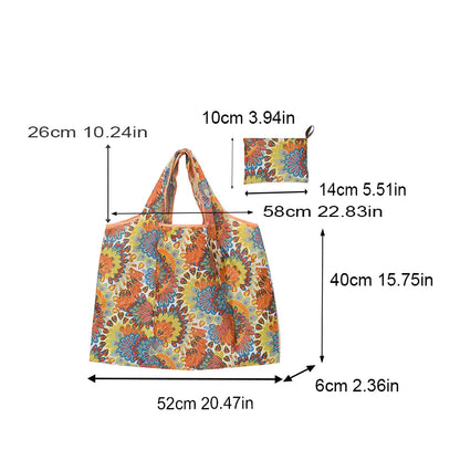 Large Capacity Foldable Shopping Tote Bag