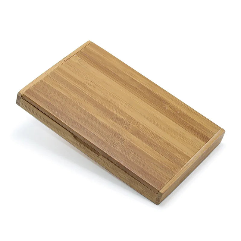 Natural Wood Business Card Holder