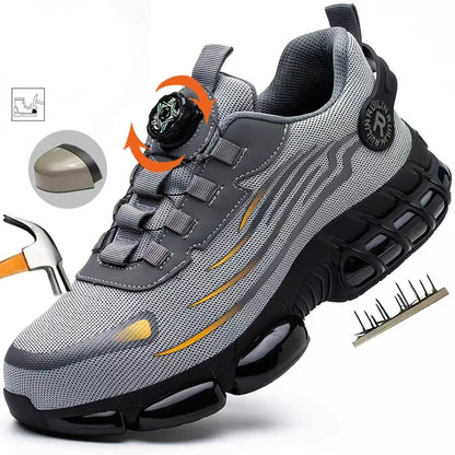 Men’s Steel Toe Work Safety Shoes